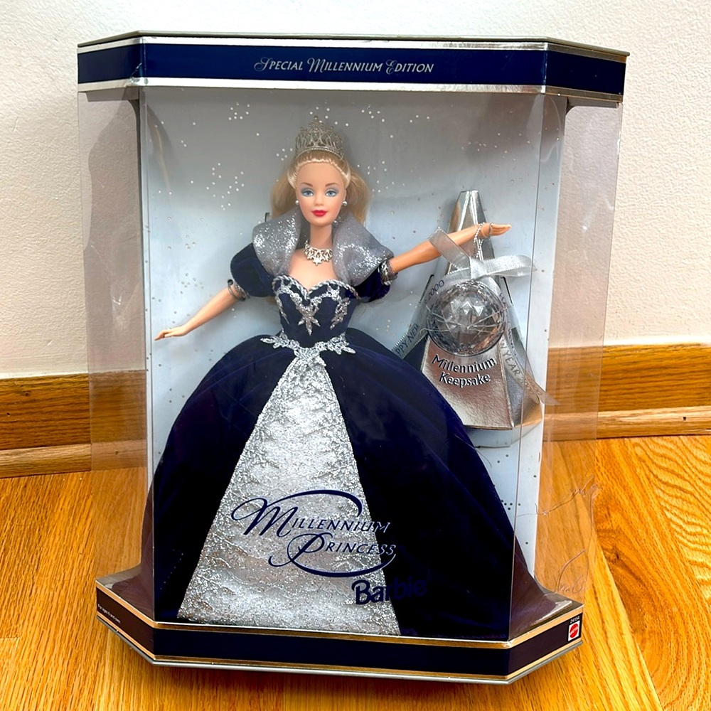 Vintage & Rare Collectible Millenium Princess Barbie by Mattel 1999